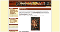 Desktop Screenshot of didgeridoofestival.de